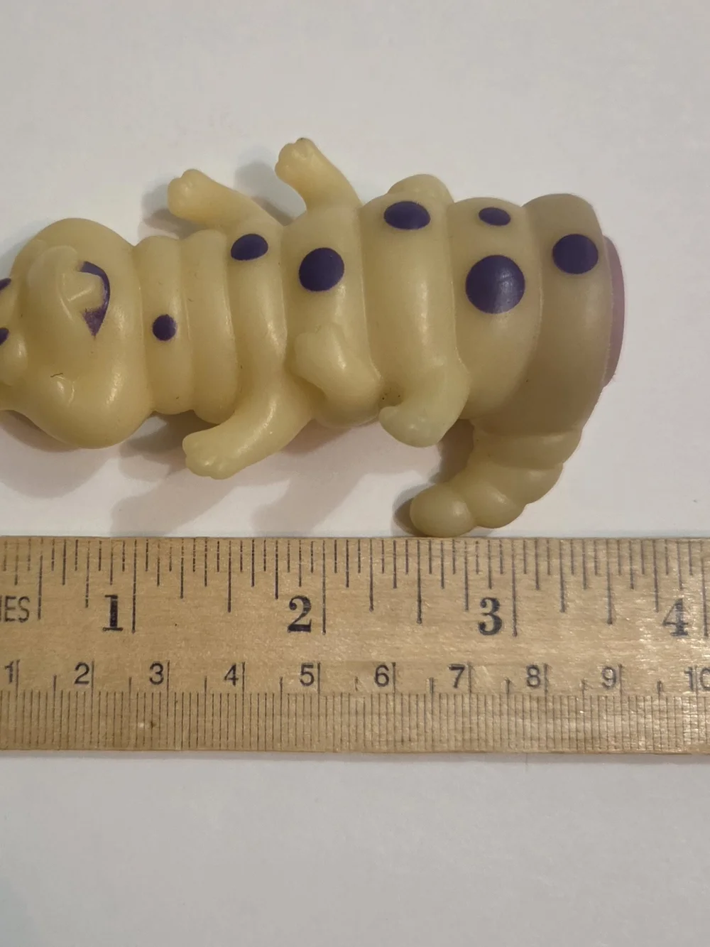 Vintage Avon Caterpillar Balm Holder Glow In The Dark